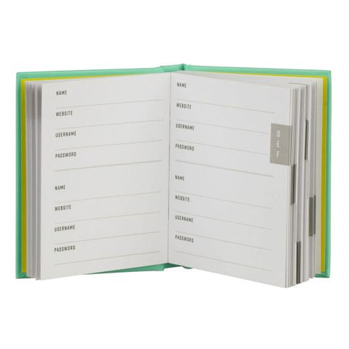 Password Book - Life is better when you can remember your passwords – SMW  Gifts (UK)